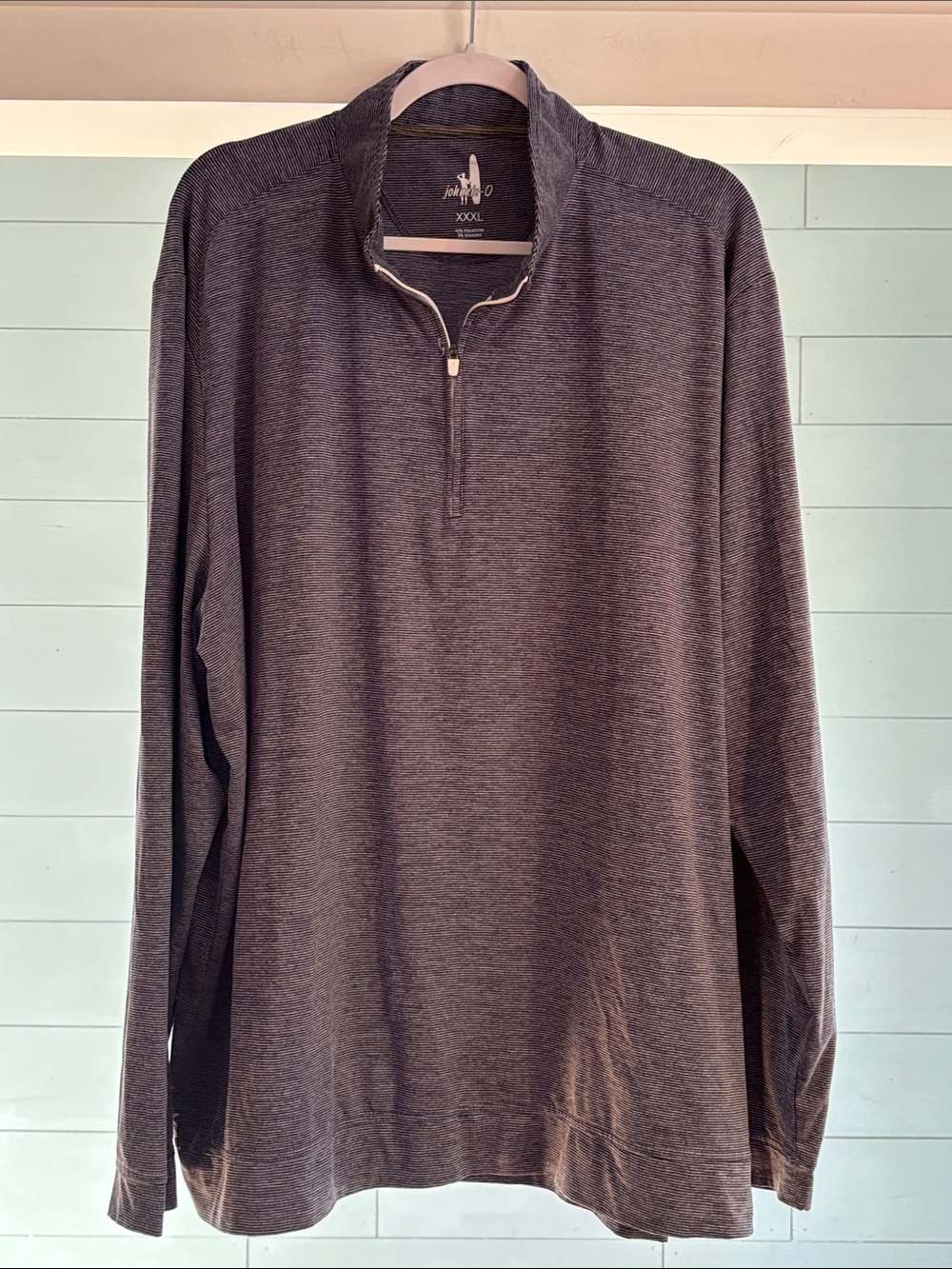 Johnnie-O Men's Vaughn Quarter-Zip Pullover in Twilight